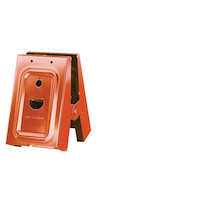 Certified Heavy Duty Steel Sawhorse Brackets, Red, 2-pc