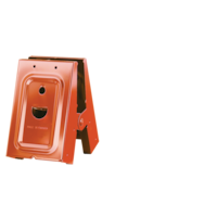 Certified Heavy Duty Steel Sawhorse Brackets, Red, 2-pc