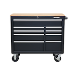 MAXIMUM Tool Cabinet with Integrated Power Strip, 43-in Front_Elevated
