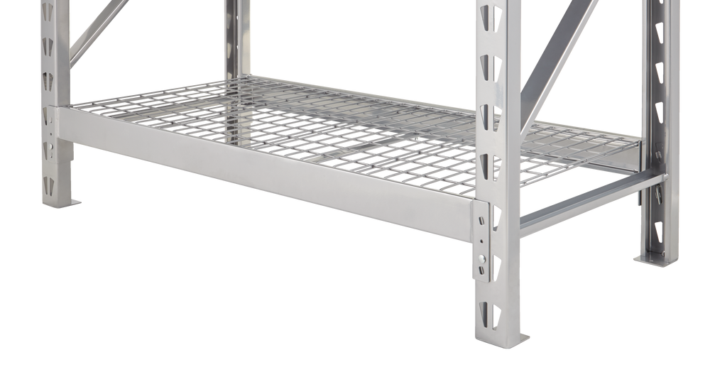 Mastercraft Steel Folding Workbench/Work Table w/ Adjustable Shelves