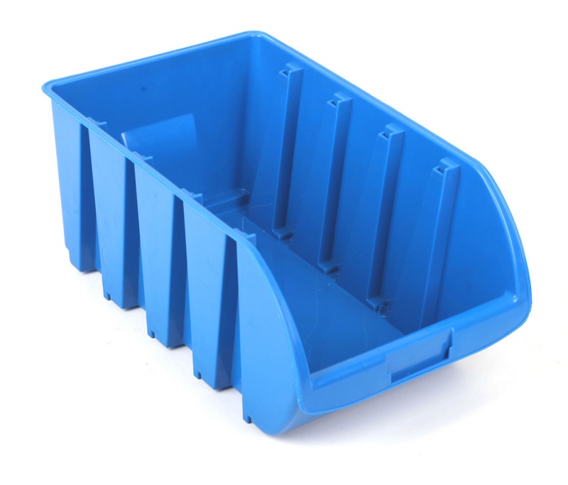 Mastercraft Stackable WallMountable Bin, Large, 13x8x6in Canadian Tire