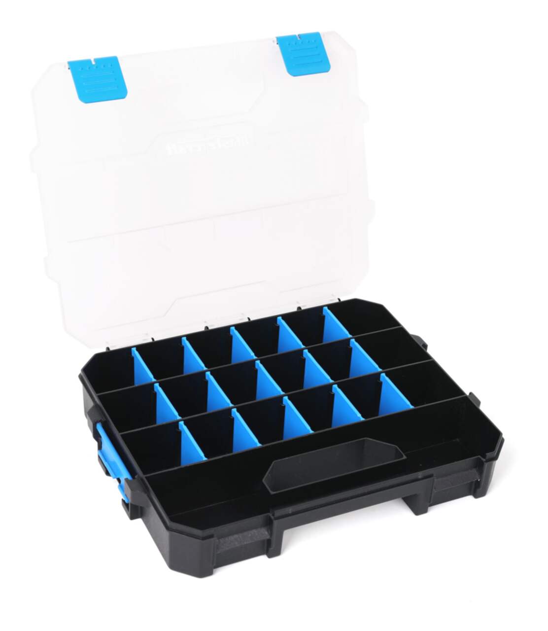 Mastercraft Portable Stackable Small Parts 18-Bins Organizer Tray