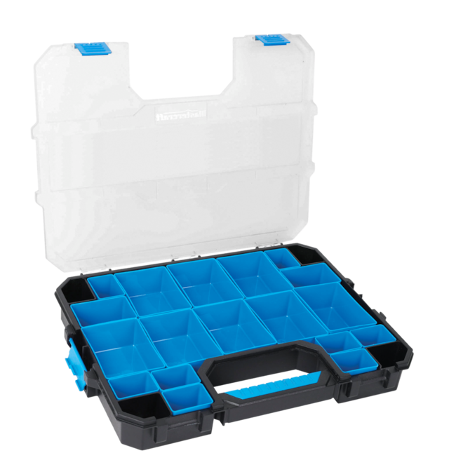 Mastercraft Portable Stackable Small Parts 20-Bins Organizer Tray w ...