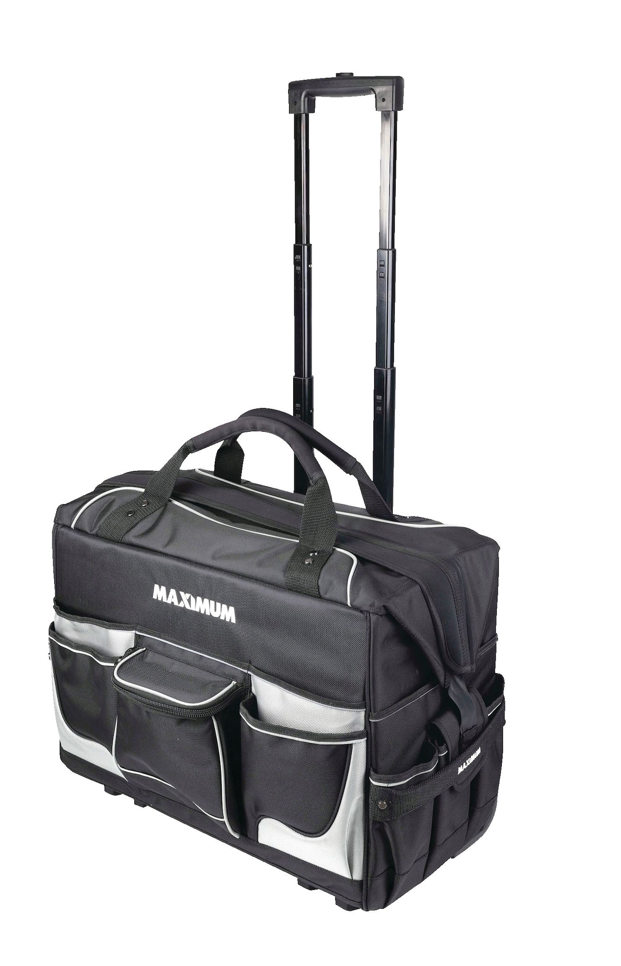 MAXIMUM Water Resistant, Rolling Tote Tool Bag w/ Wheels, 39