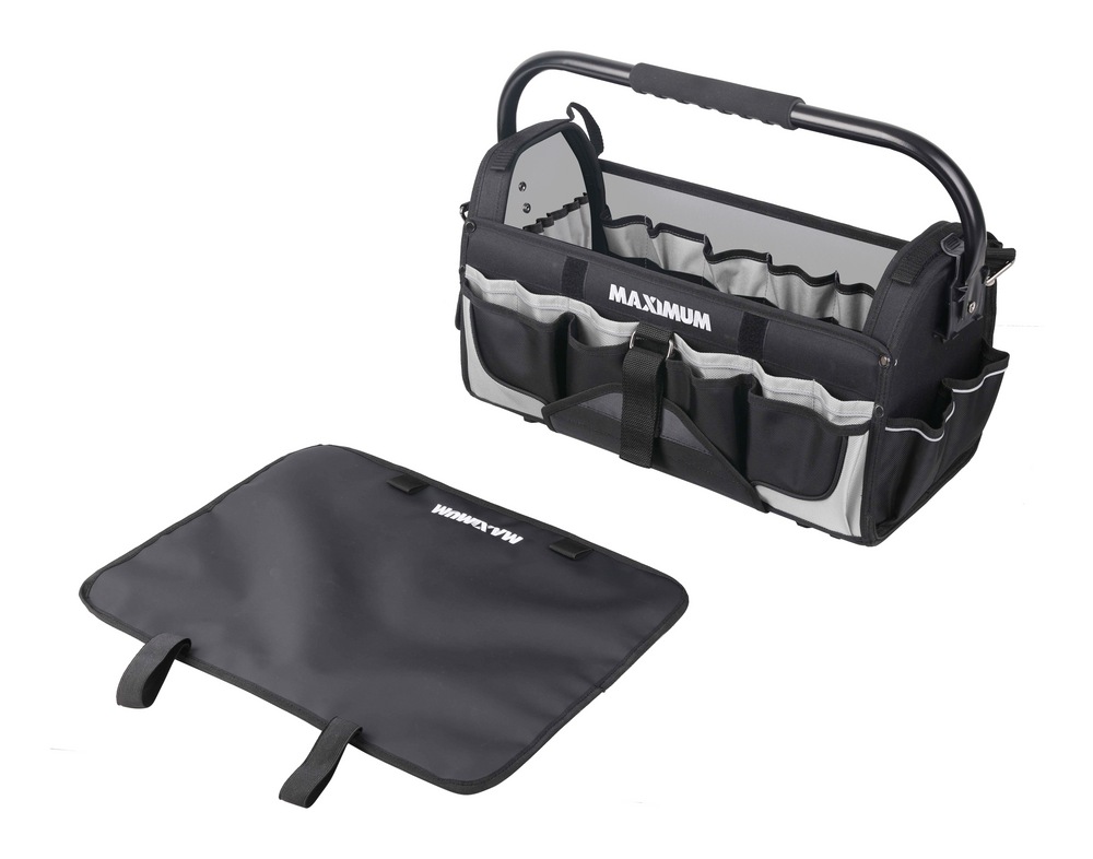MAXIMUM Open Top Tool Bag w/ Padded Grip, 32 Pockets, 19in Canadian Tire