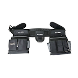MAXIMUM Electrician's Heavy-Duty Tool Belt/Work Apron, 20 Pockets Overhead_Plunge