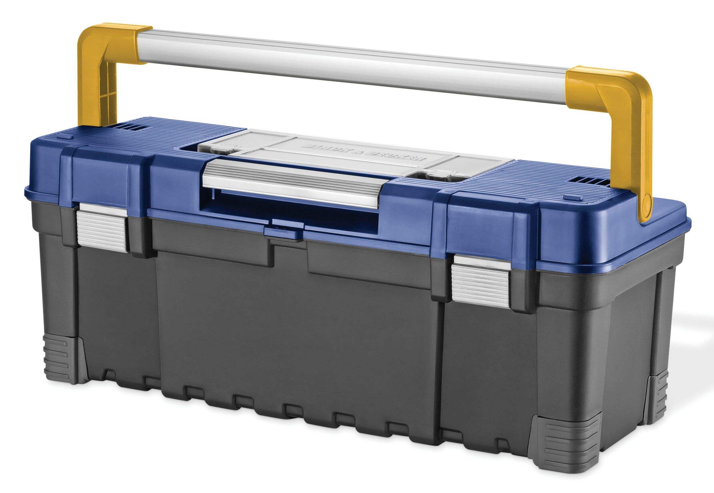 Mastercraft Power Latch Tool Box, 26-in Front_Angled_Left
