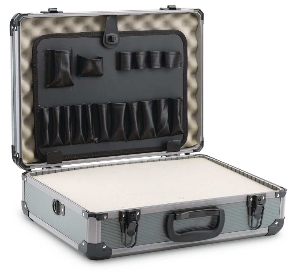 Aluminum Tool Boxes Pistol Gun Small Carrying Cases Headset