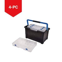 Coffre de rangement portatif Mastercraft, montage mural, pq. 4, 16 x 11 x 9 po