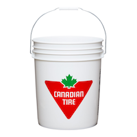 Seau en plastique de qualité alimentaire Canadian Tire, 5 gal/19 l