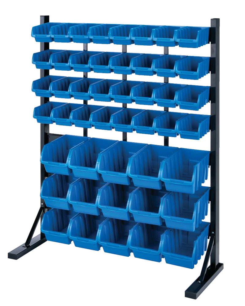 Mastercraft SingleSide 47Bin Parts Rack, 37x11x45in Canadian Tire