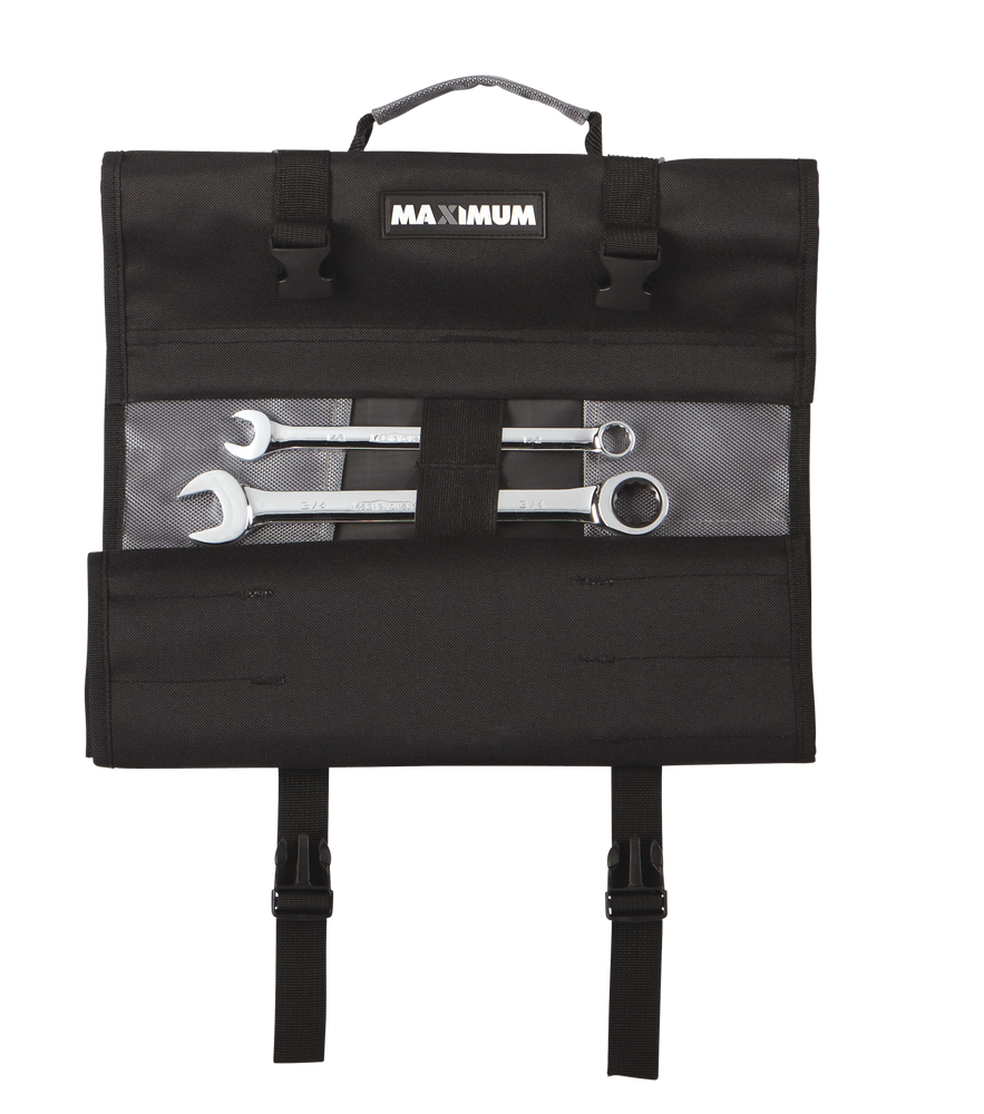 MAXIMUM Roll Pouch w/ Buckles 32 Pockets, 6x15in Canadian Tire