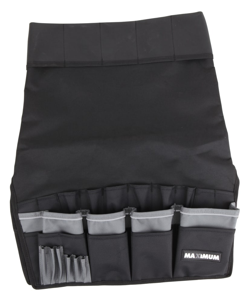 MAXIMUM Bucket Tool Bag Liner/Jockey, 52 Pockets, 18x21-in