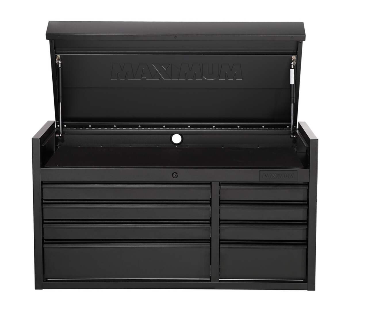 Husky flat store black tool box
