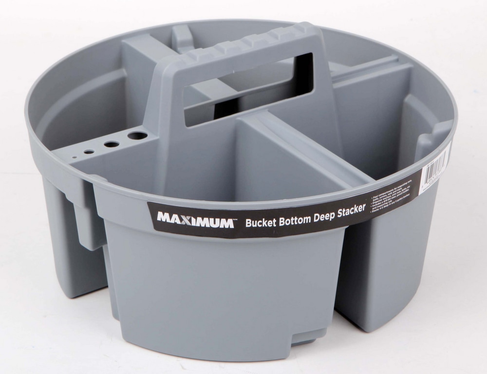 MAXIMUM Stackable Portable Deep Bucket