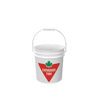 Seau en plastique robuste de qualité alimentaire Canadian Tire, 7,5 L