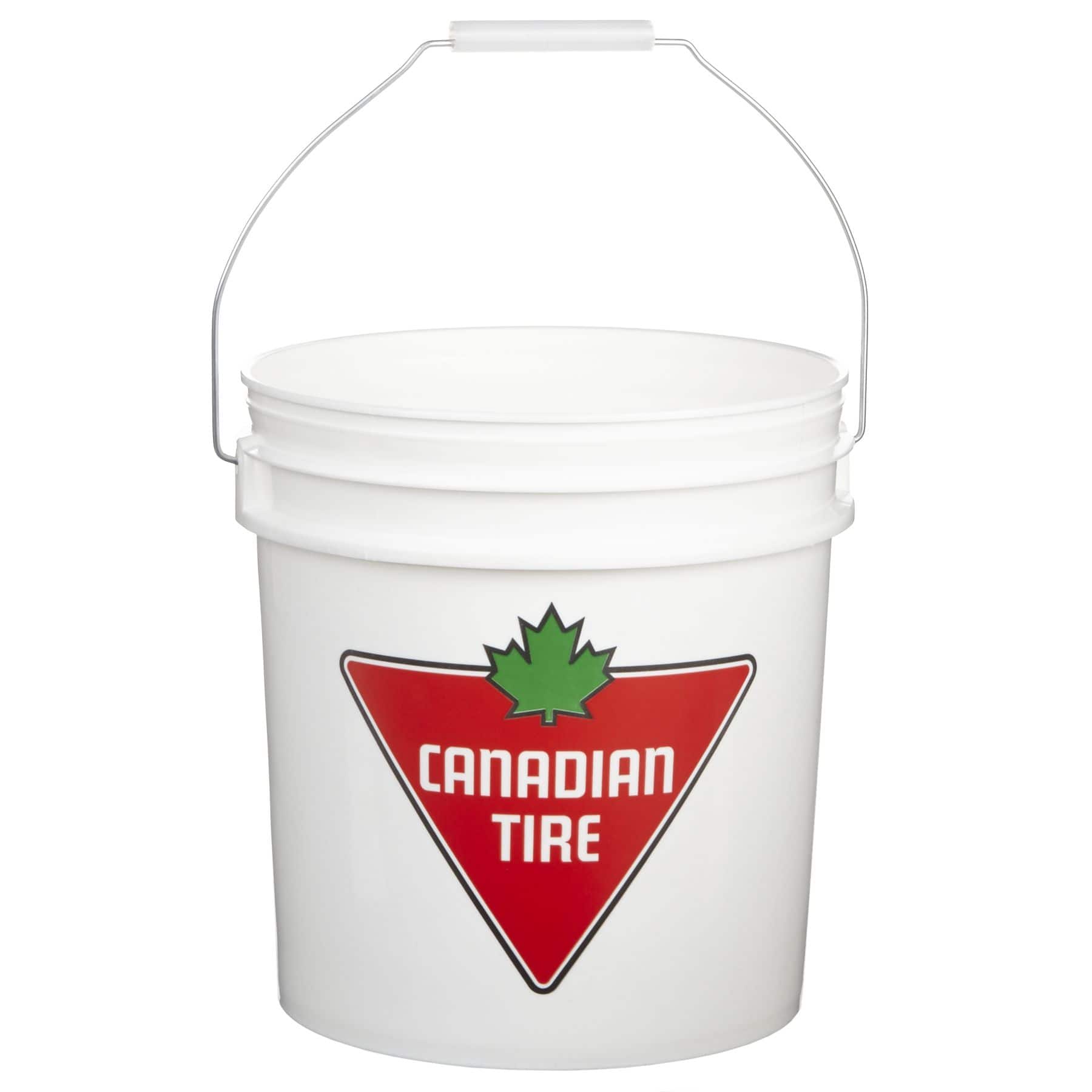Canadian Tire Sturdy Plastic Food Grade Safe Bucket, 8L