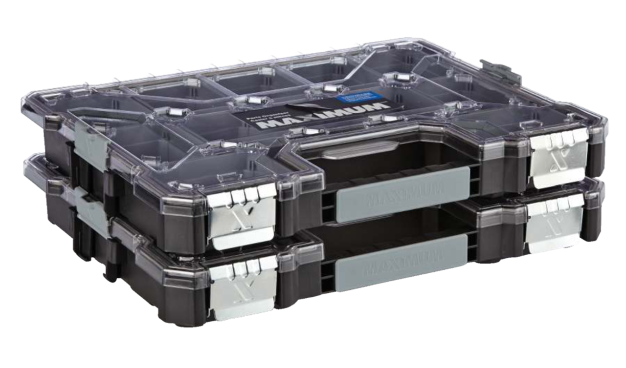 Mastercraft Portable Stackable Small Parts 20-Bins Organizer Tray