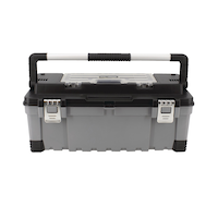 MAXIMUM Heavy-Duty Resin Toolbox, 22-in Front_Elevated