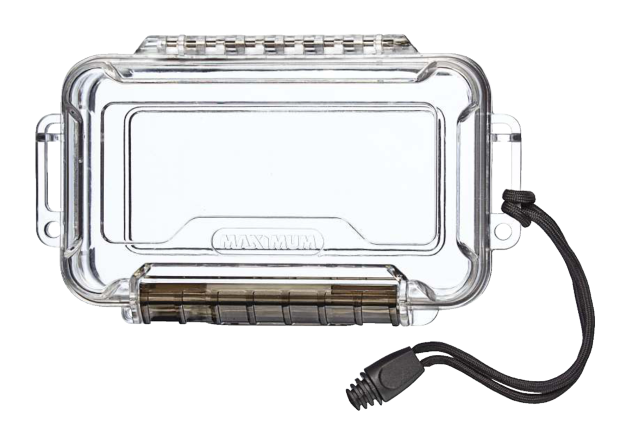 MAXIMUM IP68 Portable Plastic Water Resistant Case with Wrist