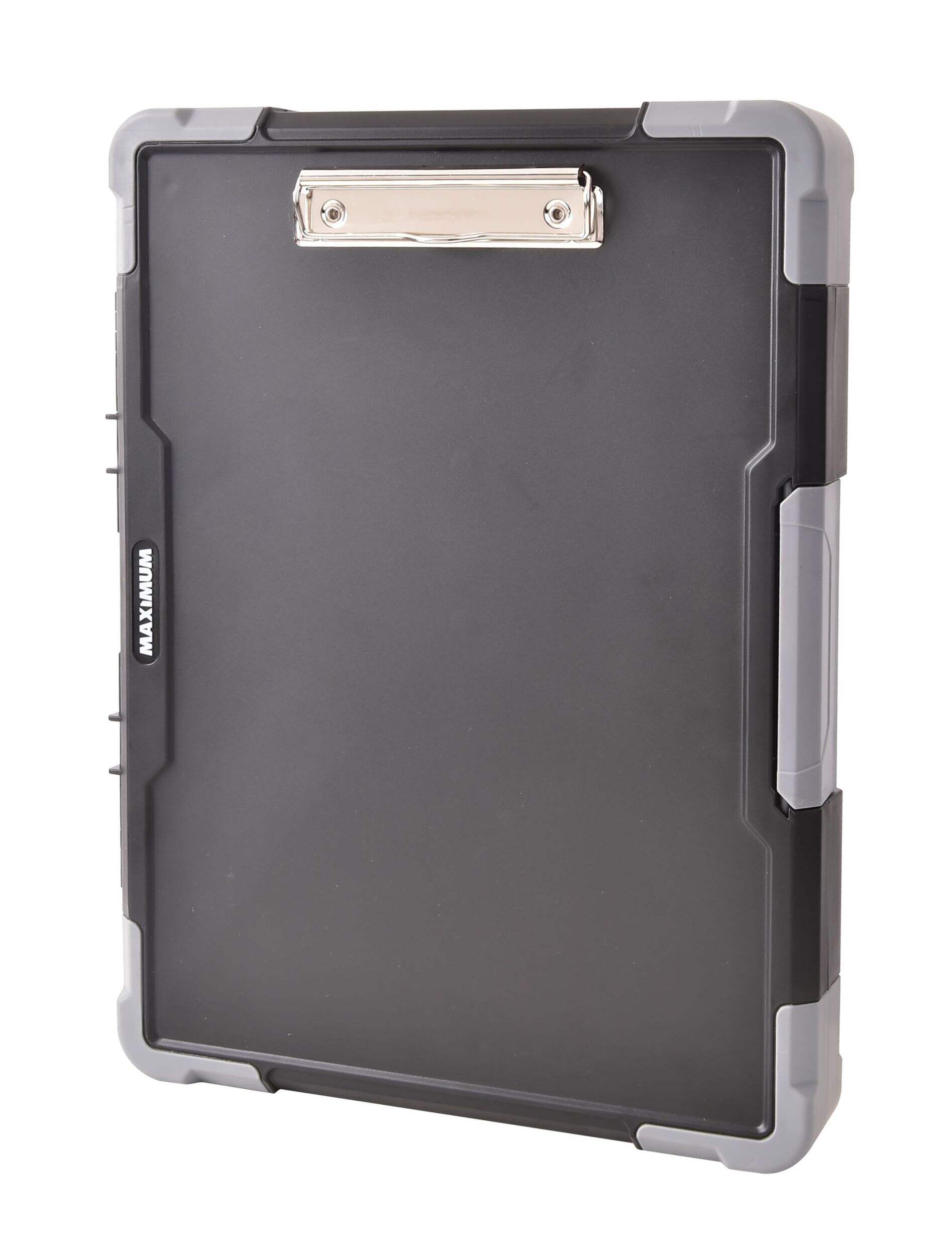 MAXIMUM Organizer w/ Clipboard, 9 Pockets Front_Three_Fourths_Angled_Left