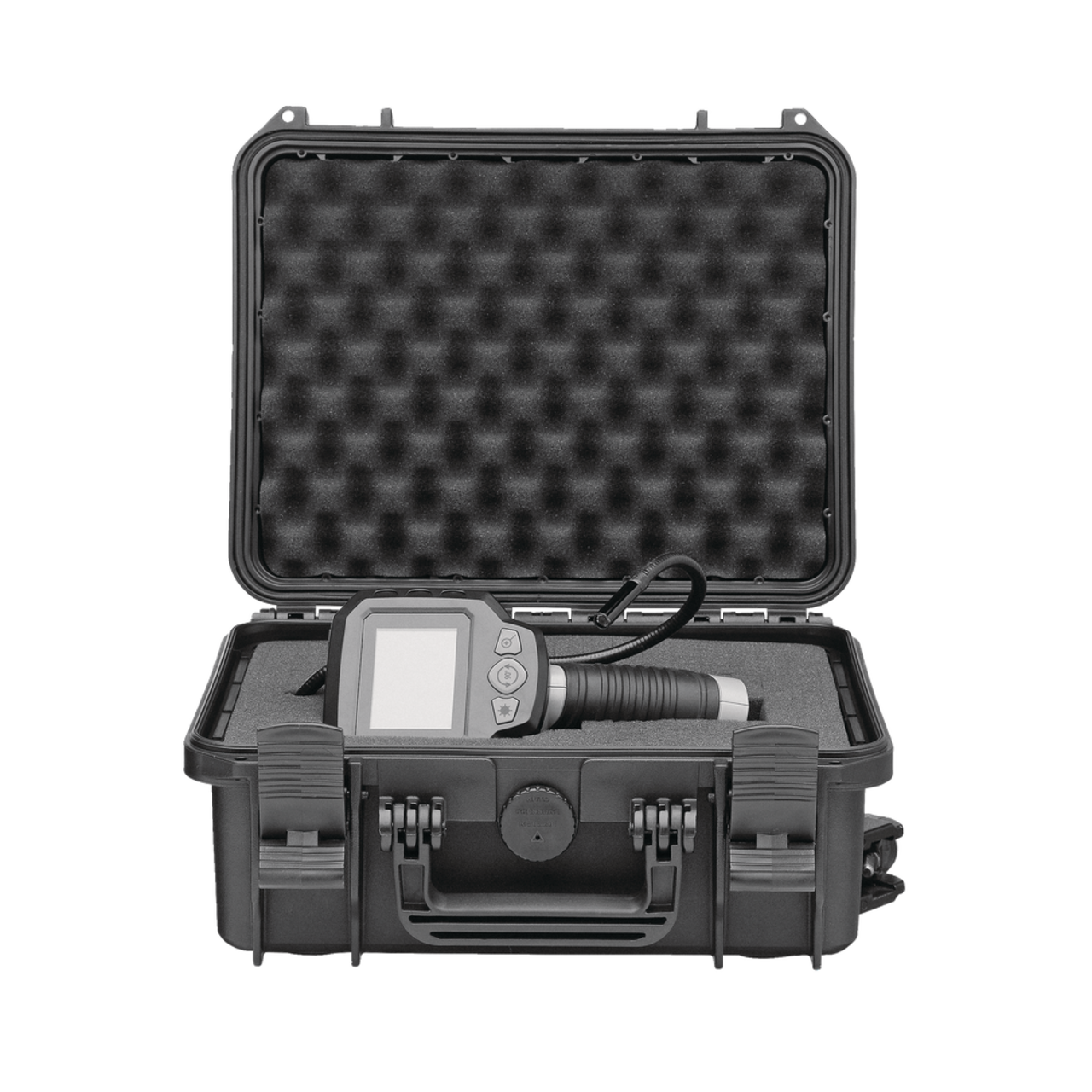 MAXIMUM Portable IP67 Waterproof Case/ Tool Box with Foam Layers, Black,  Large, 22-in
