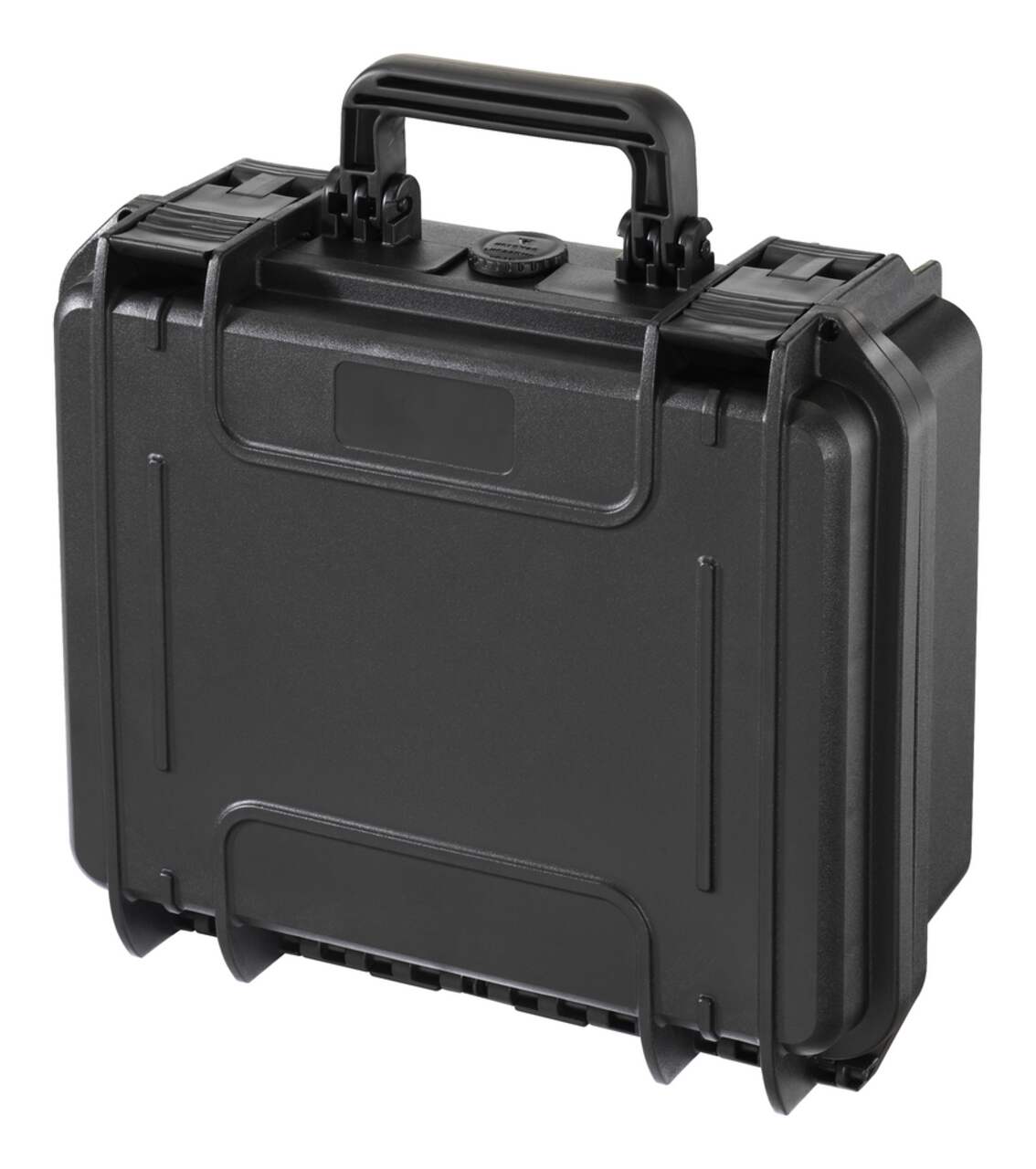 MAXIMUM Portable IP67 Waterproof Case/ Tool Box with Foam Layers, Black,  Small, 13-in