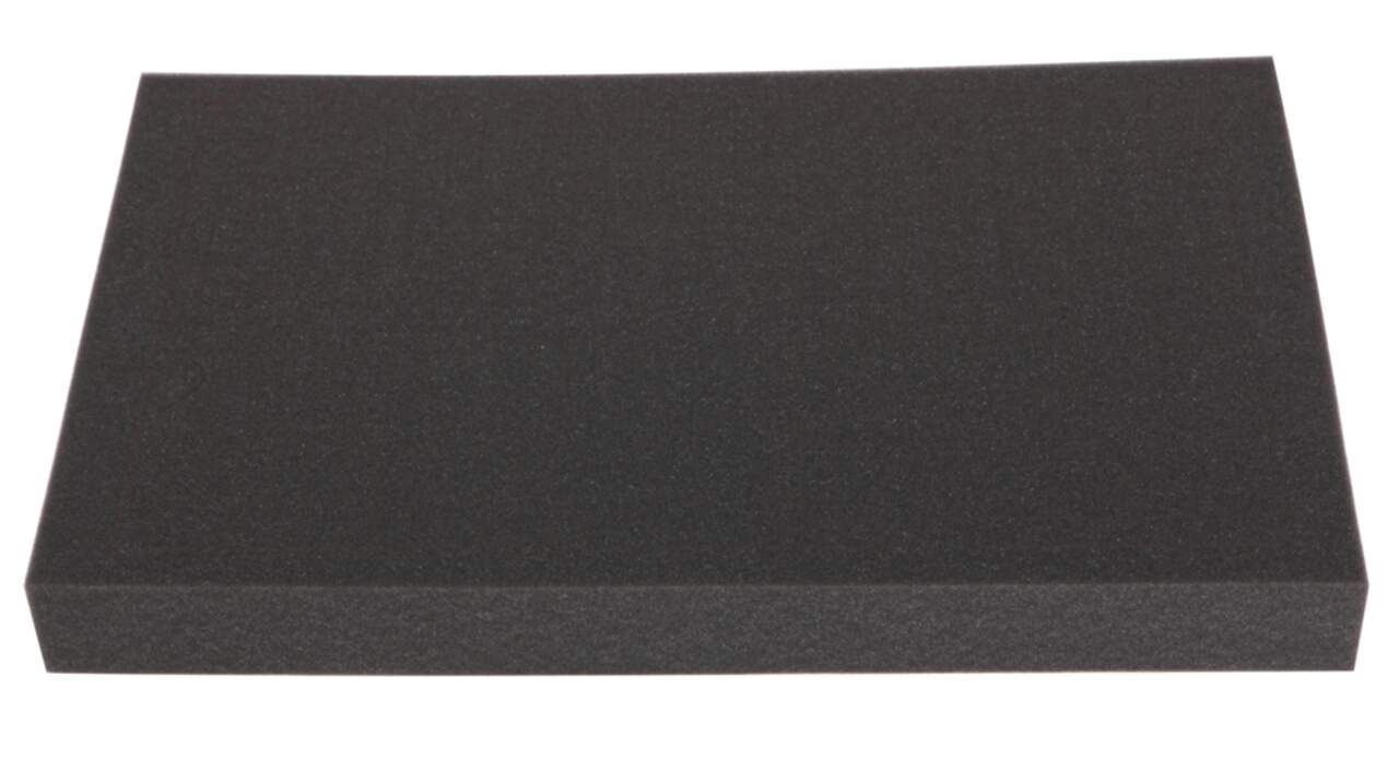 Black Foam Trays - 8 1/4 L x 5 3/4 W x 5/8 H