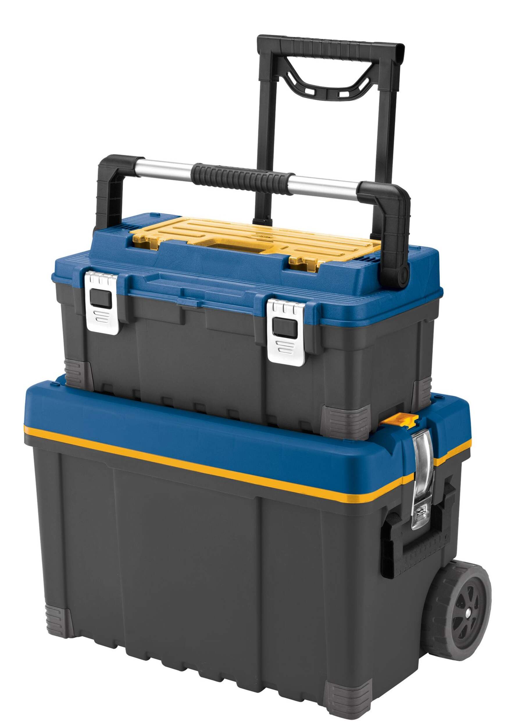 Mastercraft Rolling Cart Tool Box Front_Three_Fourths_Angled_Left