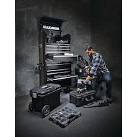 MAXIMUM Mobile Tool Box Combo, 18-in Composite_or_Mixed
