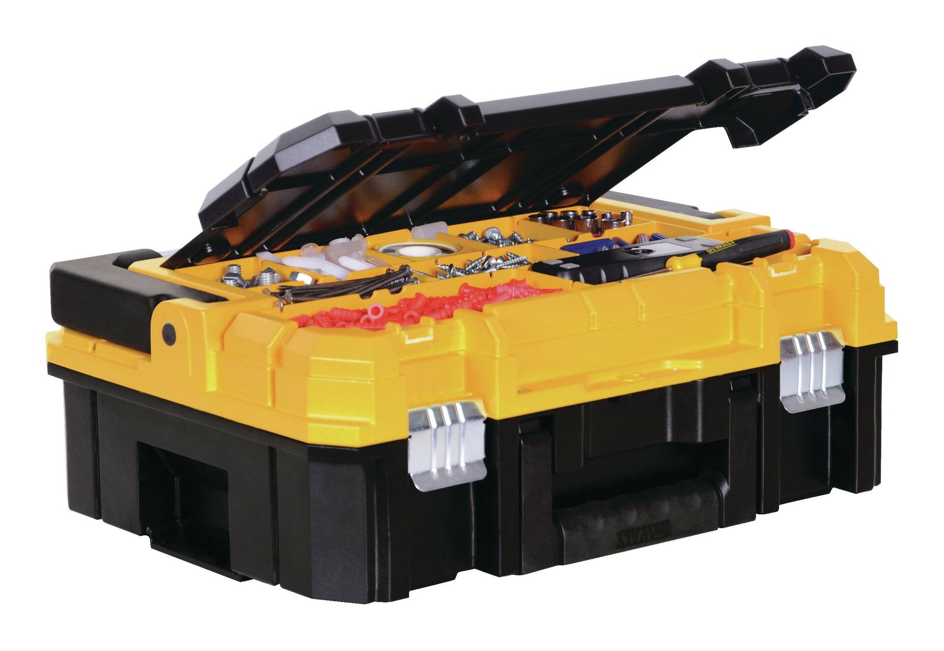 DEWALT TSTAK Modular Portable Tower Toolbox Tool Storage System w Wheels Lids 20x17x27 in 3 pc Canadian Tire