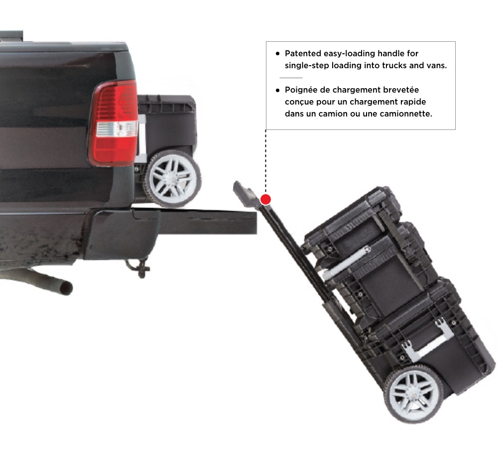 MAXIMUM Brix Modular Portable Toolbox/Tool Storage System w/ Wheels, 23