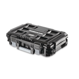 MAXIMUM Brix Modular Portable Small Toolbox, IP65, 23 x 16 x 7-in Front_Three_Fourths_Angled_Left