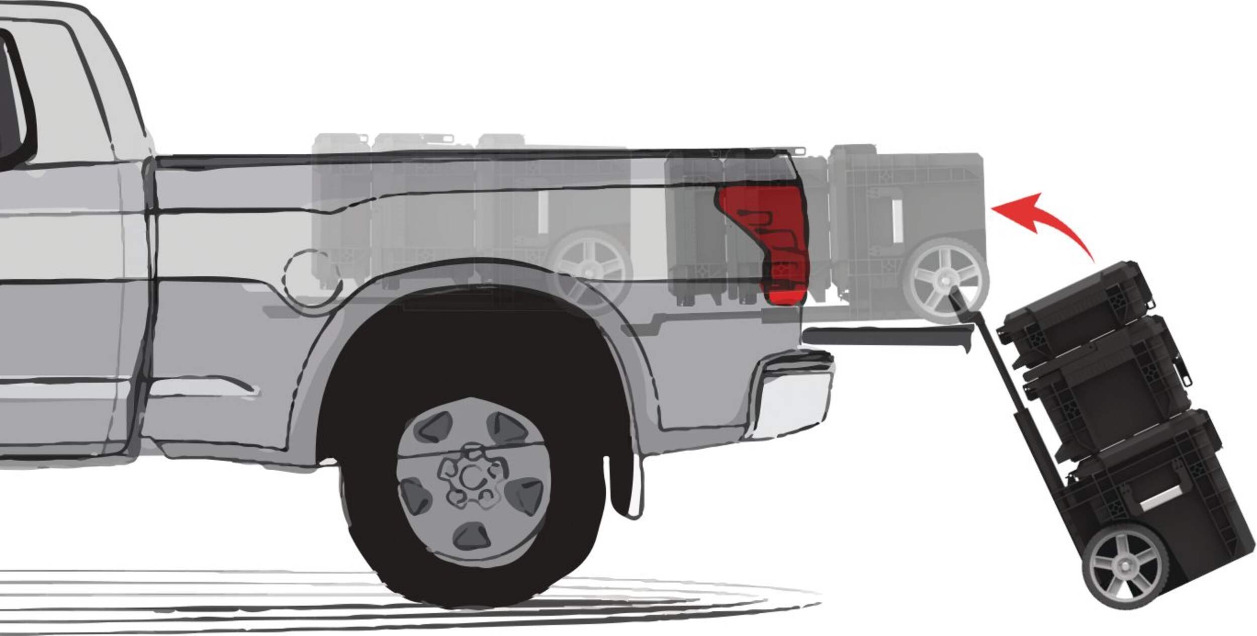 MAXIMUM Brix Modular Portable Toolbox/Tool Storage System w/ Wheels