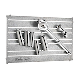 Panneau magnétique pour porte-outils Mastercraft, 12 x 6 po Front_Angled_Right