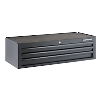 Mastercraft Tool Storage Mid-Chest, 3 Drawer, 41-in, Black