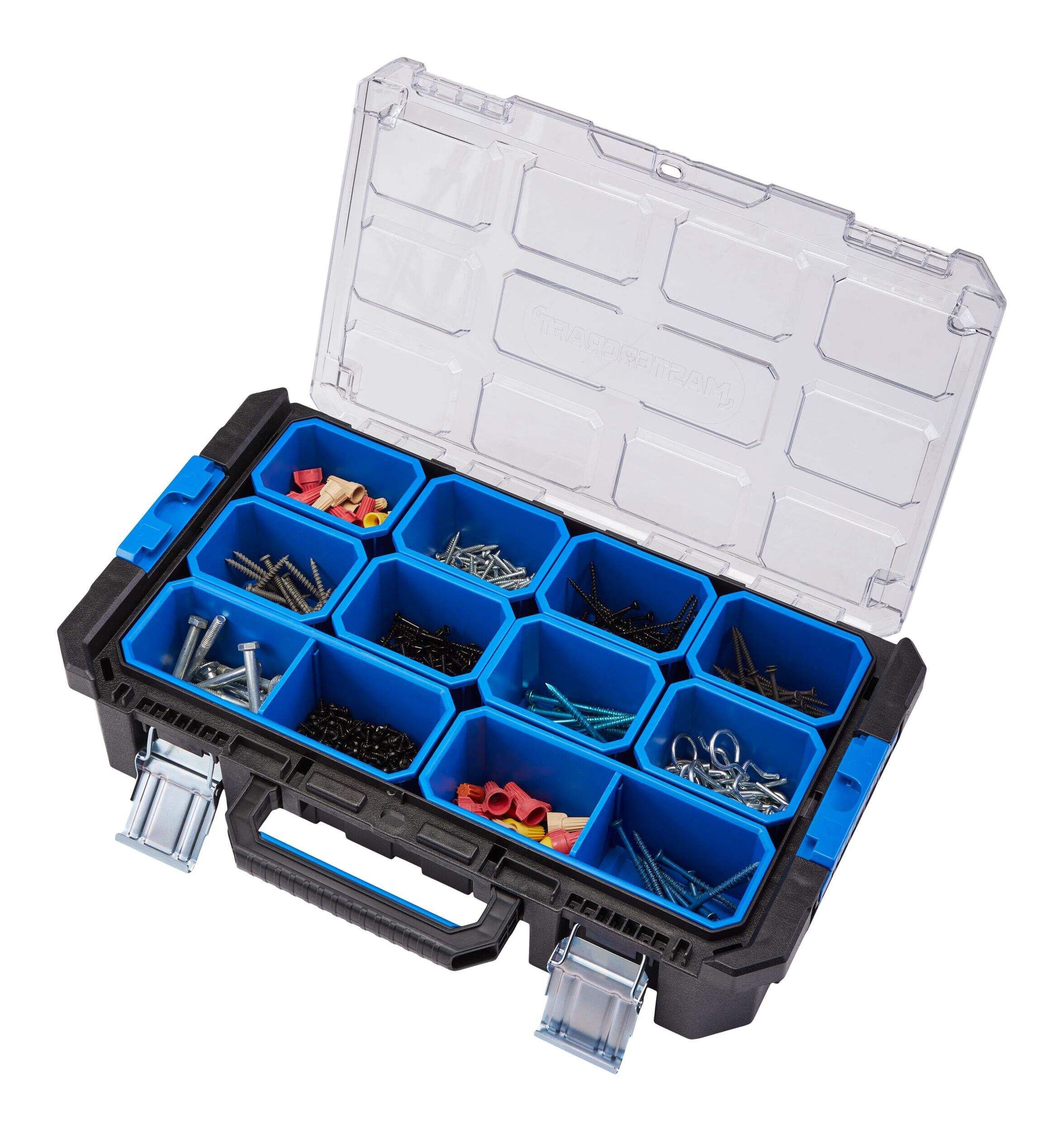 Mastercraft 3Piece Modular Rolling Toolbox Storage System, Black Canadian Tire