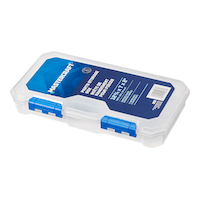 Mastercraft Parts Storage Box, Blue, 12.75 x 7 x 2-in