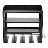 Mastercraft Wall-Mounted Power Tool Storage Rack, Black, 19-in x 11-in x 17-in Front_Elevated