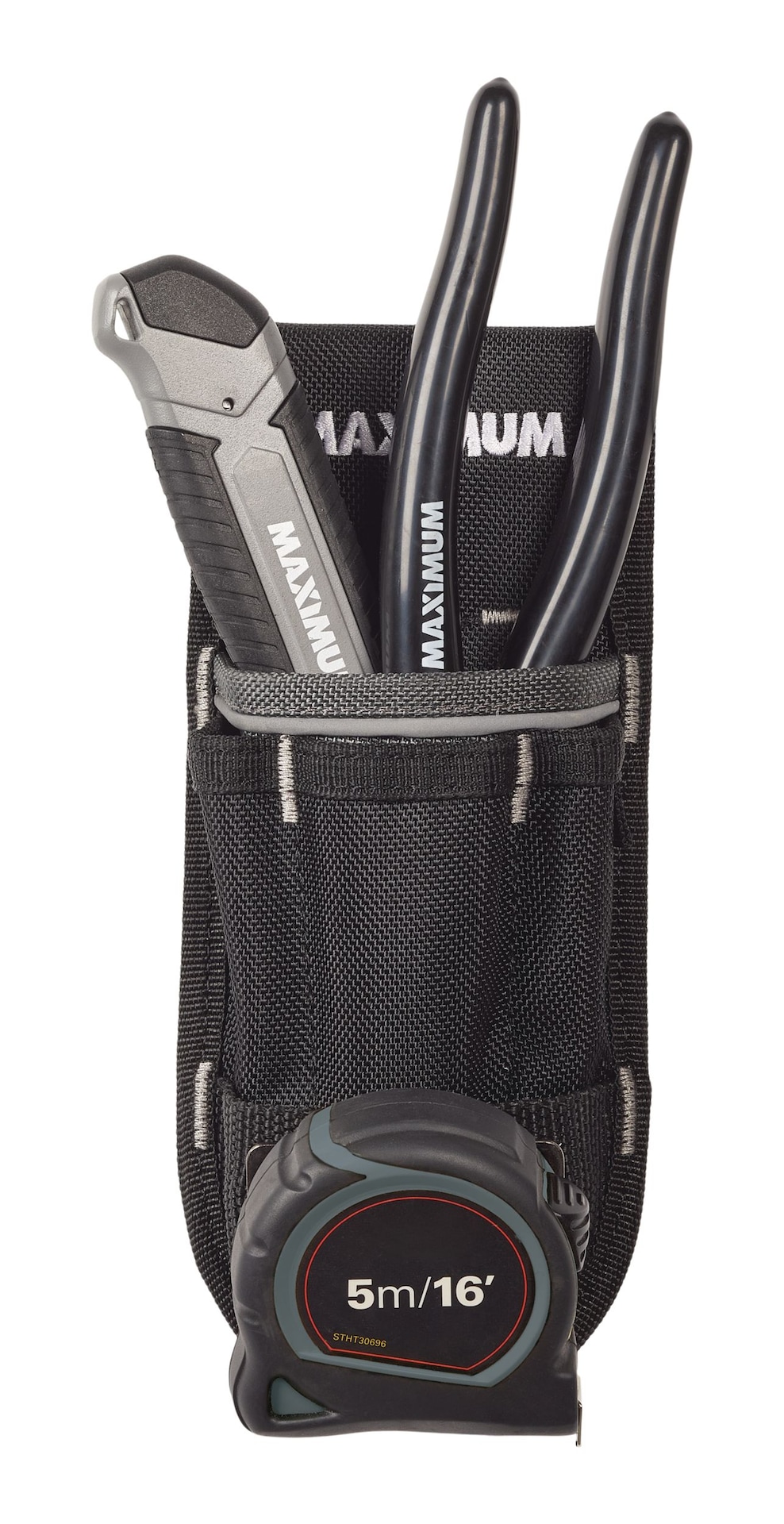MAXIMUM Heavy Duty Utility Knife and Pliers Holder with Reflective Trim
