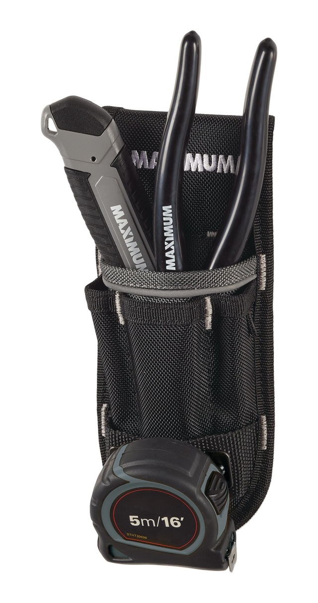 MAXIMUM Heavy Duty Utility Knife and Pliers Holder with Reflective Trim