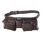 Mastercraft Suede Leather Adjustable Tool Belt w/ 11 Pockets