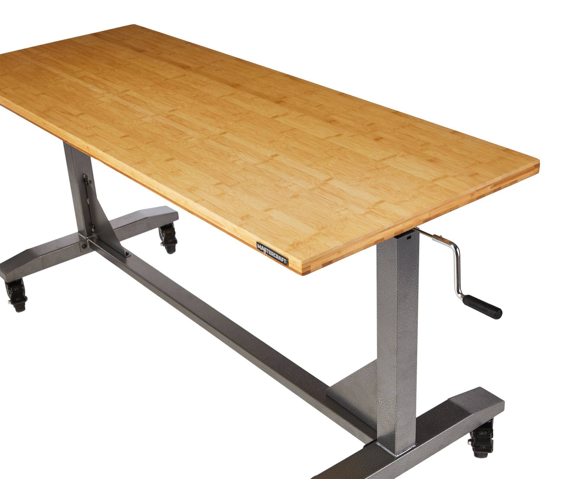 Hand crank deals adjustable height workbench