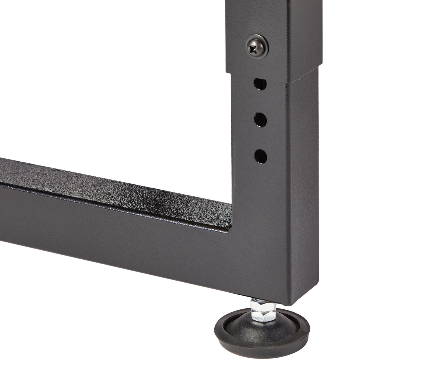 MAXIMUM Wall Mount Adjustable Height Folding Workbench, 6ft, 800lb