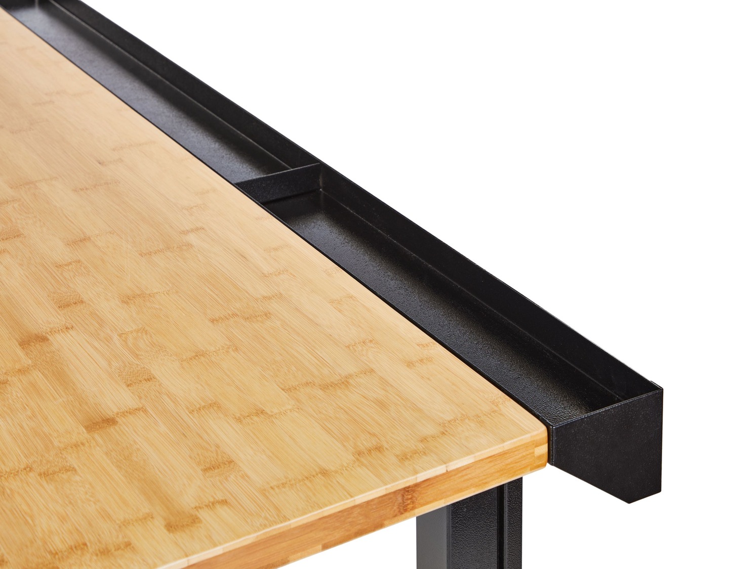 MAXIMUM Wall Mount Adjustable Height Folding Workbench, 6ft, 800lb