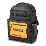 DEWALT Pro Backpack Tool Bag with Laptop Compartment, 43 Pockets Front_Angled_Left