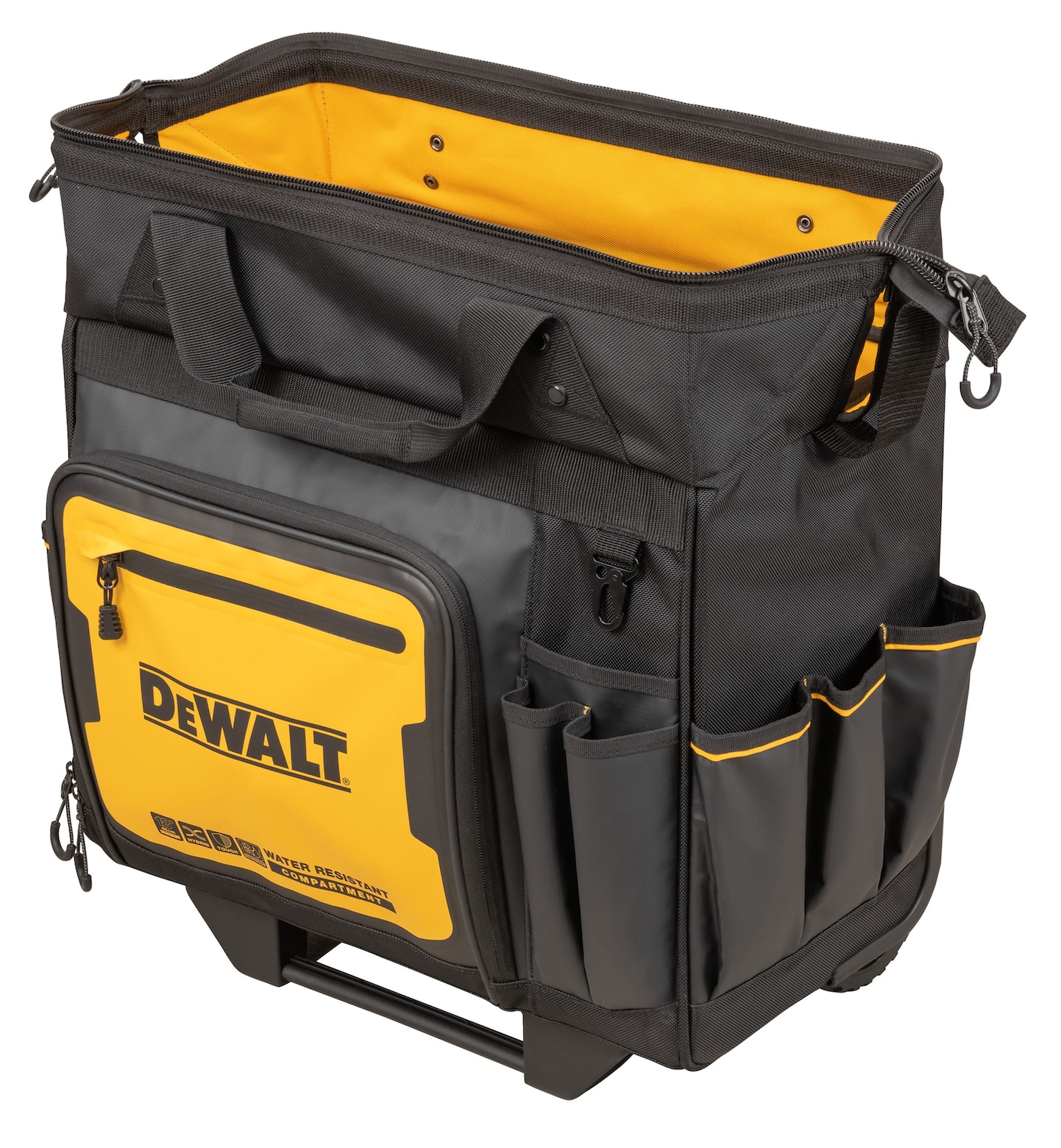 DEWALT Rolling Tool Bag with Telescopic Handles & Cardholder, 27