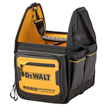 DEWALT Electrician Tote Tool Bag, Non-slip, Dirt-repellant, 34 Pockets, 11-in Front_Angled_Left