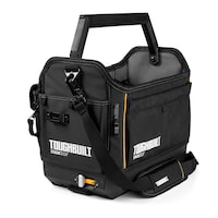 ToughBuilt StackTech Tool Tote with Padded Shoulder Strap Front_Three_Fourths_Angled_Left