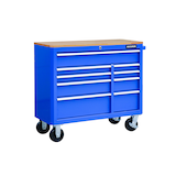 MAXIMUM Tool Storage Cabinet With Power Strip, 43-in Front_Angled_Right